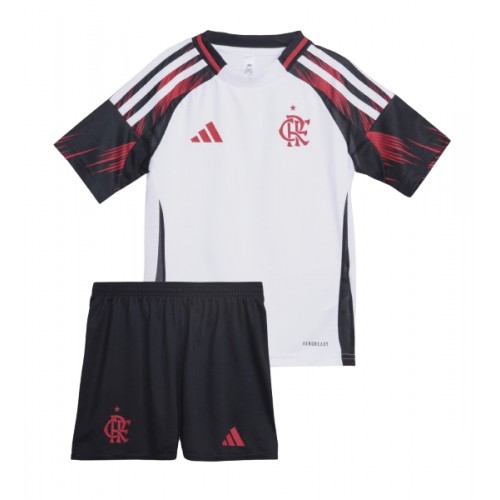 Flamengo Fußballbekleidung Auswärtstrikot Kinder 2025-26 Kurzarm (+ kurze hosen)